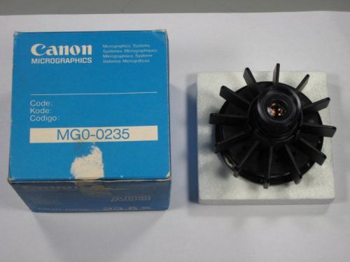NEW IN BOX MADE IN JAPAN CANON MGO-0235 A93 23.5X MAGNIFICATION PROJECTION LENS