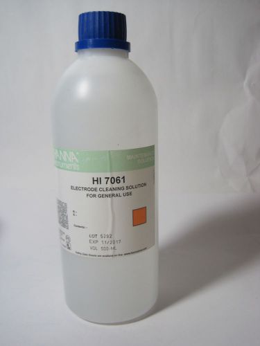 Hanna Instruments 500mL General Purpose Electrode Cleaning Solution HI7061 NNB