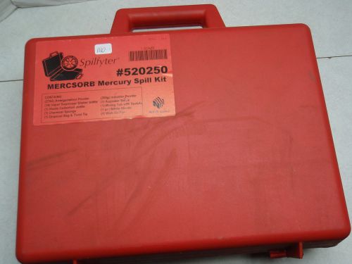 New spilfyter mercsorb mercury spill kit #520250 for sale