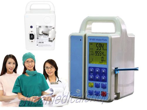 CE,New,Infusion Pump,Flow rate,Volume limit,KVO Rate,Audio-Alarm,100% Warranty