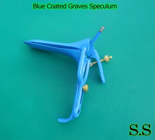 Blue Coated Leep Graves Speculum (XL)