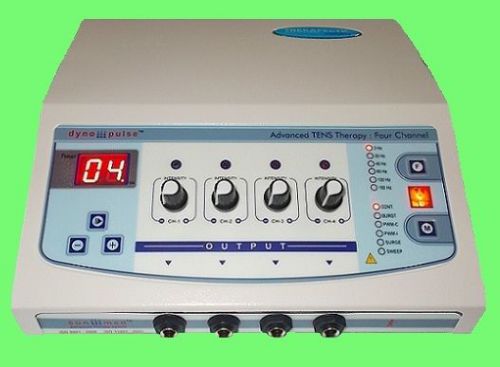 ELECTRONIC PULSE MASSAGER THERAPY, 4 CH ELECTROTHERAPY PAIN COMFORT THERAPY E1