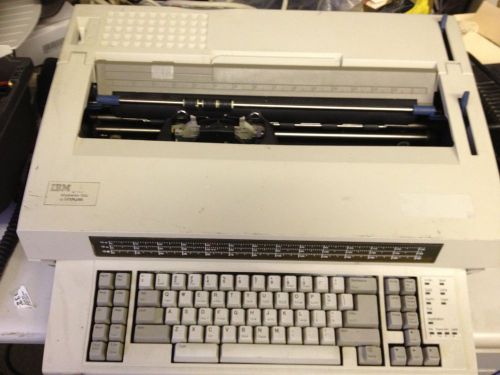 IBM WHEELWRITER 1500 BY LEXMARK ELECTRONIC TYPEWRITER