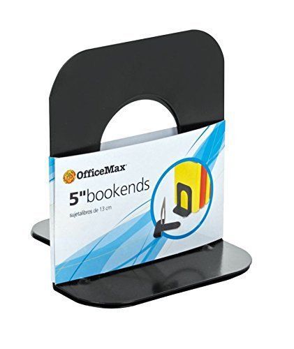 OfficeMax 5&#034; Bookends  Black