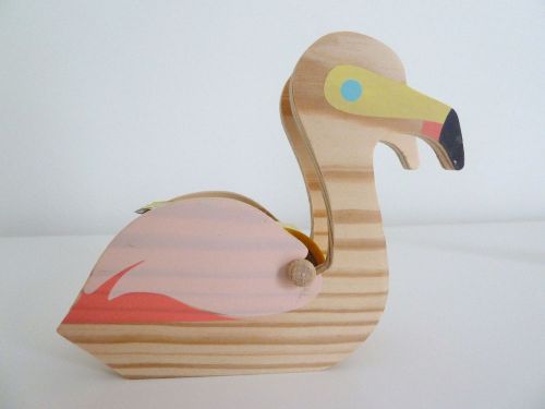 Anthropologie Flamingo Tape Dispenser - Brand New in Box