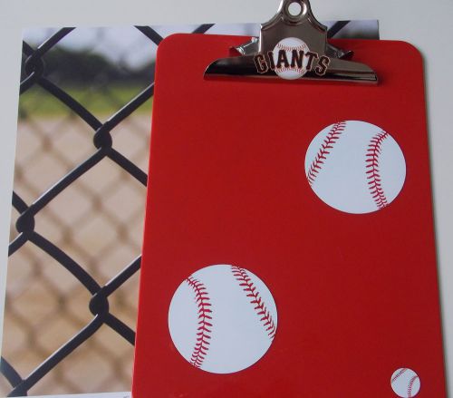 NBL GIANTS Clipboard Red