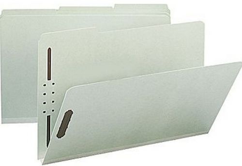 Pressboard Fastener Folders Legal, 2 fasteners, 3 Tab, 1&#034; expansion 25 in Box
