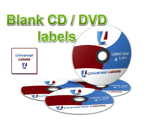 2000 CD/ DVD labels - Avery 5931 &amp; 8931 template - 2 CD&#039;s &amp; 4 Spines per sheet