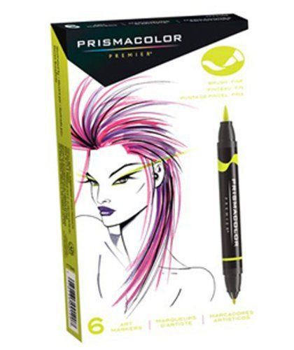 Prismacolor premier brush/fine art marker - fine marker point type (san1773104) for sale