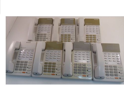 7 Panasonic KX-T7050 12 CO Line Phones