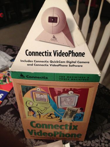 Connectix VideoPhone Network VideoConference For Macintosh Digital QuickCam