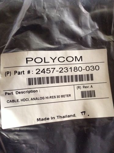NEW POLYCOM 2457 23180 100 Ft Video cable