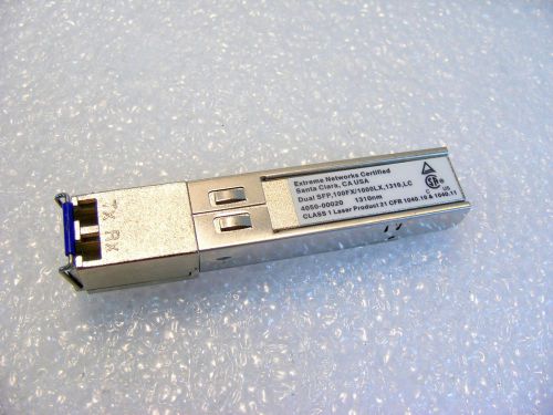 Extreme networks 10060 100fx/1000lx mini-gbic sfp 900370-10-02 4050-00020 - (r2) for sale