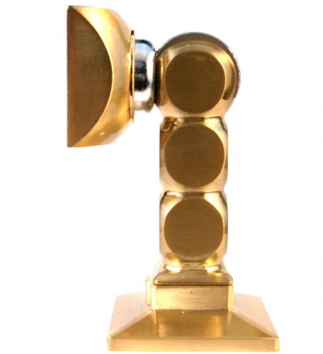 Mx-6 gold finish *magnetic* door stop / holder   ~commercial grade quality~ for sale