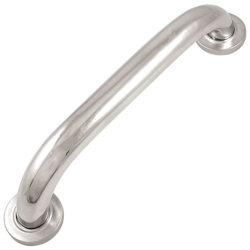 Silver tone stainless steel straight pull door handle 10.7&#034; length brand new! for sale