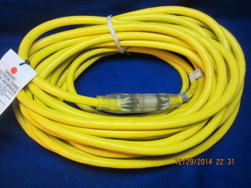 50 foot pro-power extension cord (12 gauge, 15 amp, 3 wire) for sale