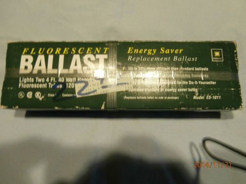 Regent Fluorescent Ballast ES1011 - Lights Two 34 or 40 Watt 48&#034; Tubes; F40T12