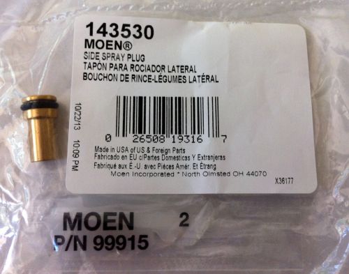 Moen 143530 Side Spray Plug Tapon para Rociador Lateral