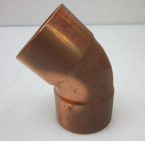 New NIBCO 2&#034; Copper 45 Degree Elbow 2-1/8&#034; x 2-1/8&#034; ID Fitting