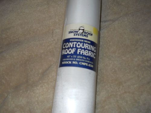 SRS Snow Roof 42&#034; x 75-Feet Heavy Duty Polyester Mesh Contouring Roof Fabric