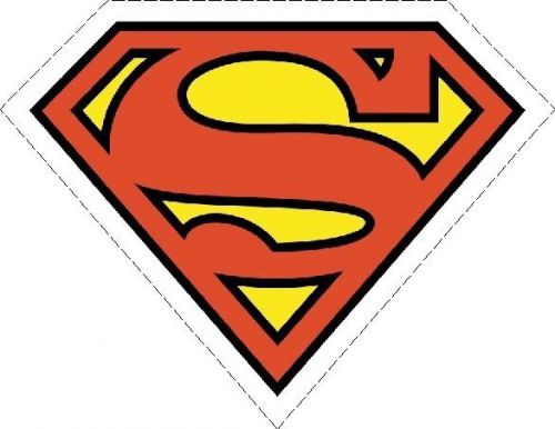 SUPERMAN decal sticker toolboxes laptops cars funny notebooks