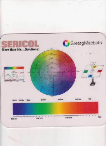 Mouse Pad Sericol more than Ink Solutions Gretag Macbeth Mint Color  scale