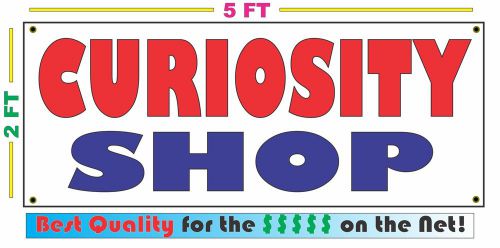 Full Color CURIOSITY SHOP Banner Sign NEW Larger Size Best Price for The $$$$$