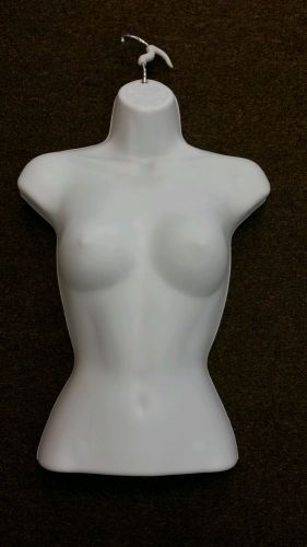 White Female Hanging Mannequin Women Torso Body Display