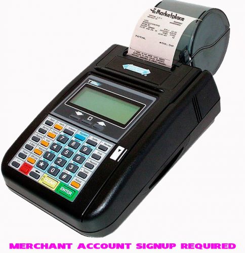 Hypercom T7 Plus Dialup Credit Card Machine MERCHANT ACCOUNT SIGNUP REQUIRED