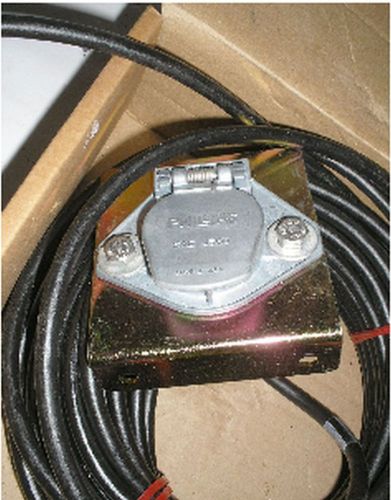 Phillips j560 7 pin truck trailer wiring harness plug w cable cvxlptt18ma for sale