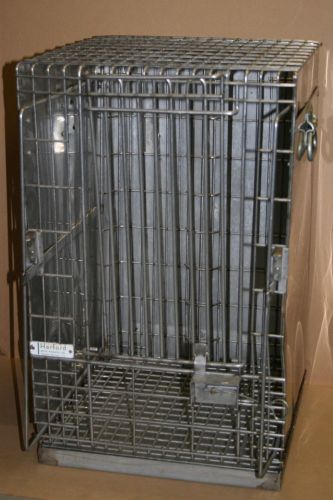 Animal restraint cage stainless steel 27 x 17 x 19