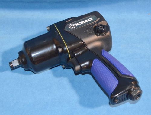 Kobalt tools sgy-air216 700 ft-lbs 1/2&#034; dr pneumatic air impact wrench gun mint for sale