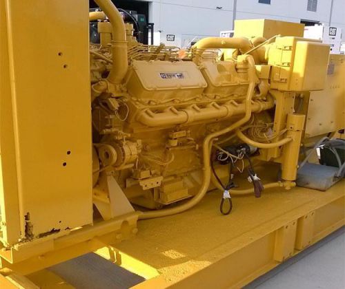 Cat engine•3412 generator set•470 kw•480v•1800 rpm•60 hz•3 phase for sale