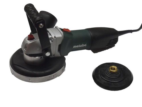 Concrete Polisher  with 10 Amp Metabo Grinder special handle and dust shroud