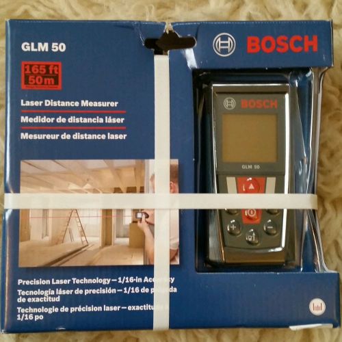 Laser Distance Measure Bosch 165 ft