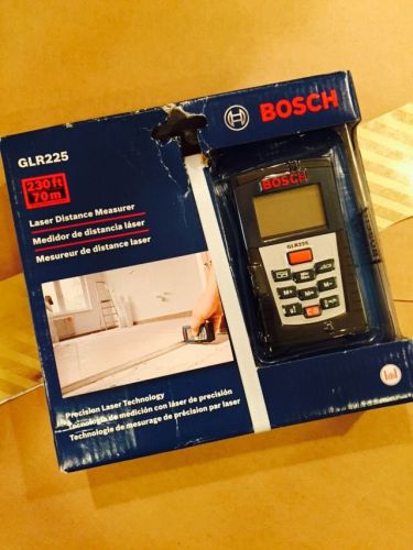 NIB Bosch glr225 laser distance measurer