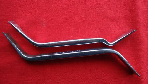 Snap-on 2 pc Set Lot Brake Adjusting Spoon Wrenches B1462A used, B1461 is unused