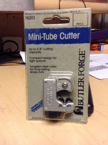 Butler forge mini tube cutter up to 5/8 compact design for tight places  nib for sale