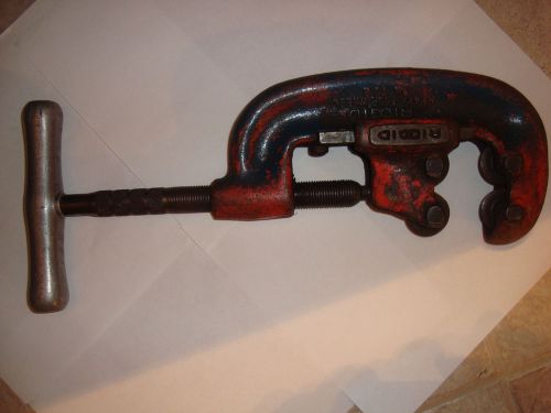 Ridgid No. 42A Pipe Cutter 4 Wheel from 3/4&#034; to 2&#034; Adjustment Heavy Duty USA