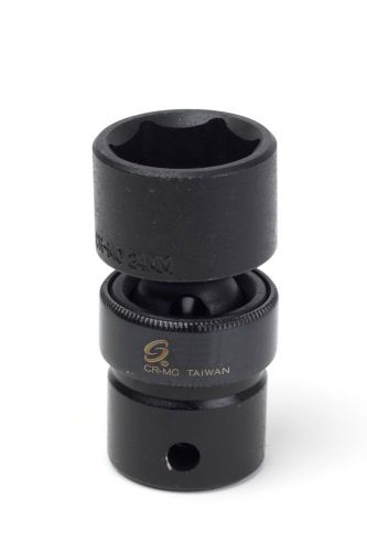 Sunex 224um 1/2-Inch Drive 24-mm Universal Impact Socket Brand New!