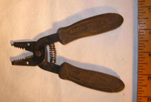Klein Wire Stripper Cutter, 10-18 guage Catalog No. 11045 Made USA