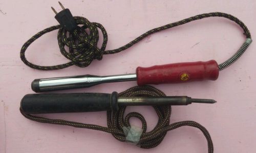 Vintage American Beauty 3128 Electric Soldering Iron plus a Drake Iron also