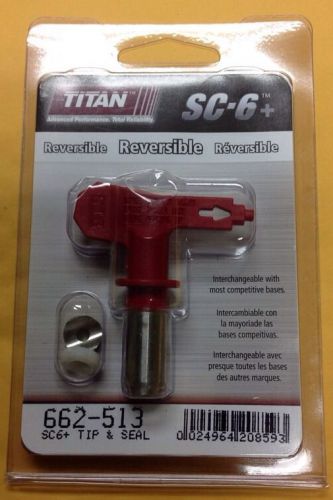 Titan 661-513 662-513 sc-6 plus airless paint spray reversible tip for sale
