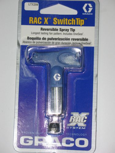NEW Graco RAC X Reversible Switch Tip 209, #LTX209