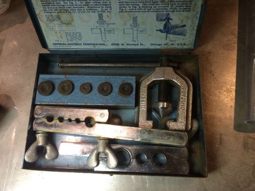 &#034;imperial&#034; double flaring tool kit model no. 93-fb for sale