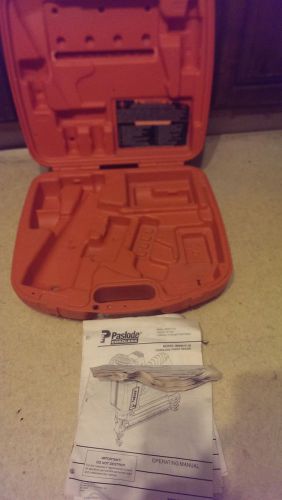 CASE FOR PASLODE FINISH NAILERS STRAIGHT 18g with manuals