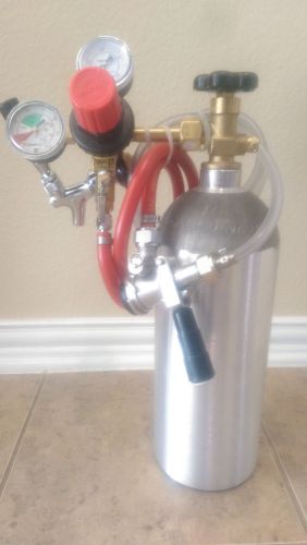 Home brew kegerator kit 5 gallon ball premium lock kit  keg (msrp $250) for sale