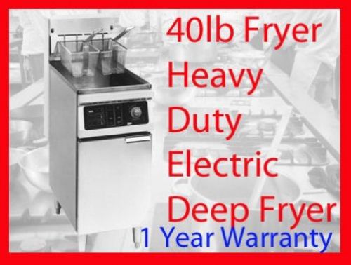 Cecilware efp40 heavy duty  40 lb commercial electric deep fryer made in usa for sale
