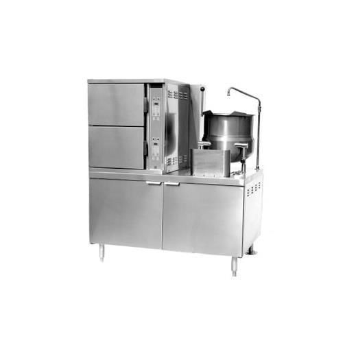 Southbend gcx-2s-10 convection steamer/kettle gas two compartments &amp; (1) 10-gall for sale