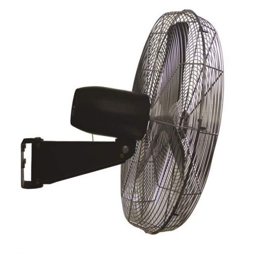 25&#034; Commercial Wall mount oscillating fan, TPI model CACU 25 WO